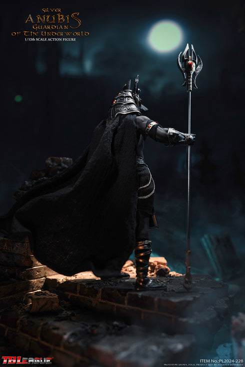 Phicen TBLeague Anubis Guardian of The Underworld (Silver) - 1/12 Scale Collectible Figure